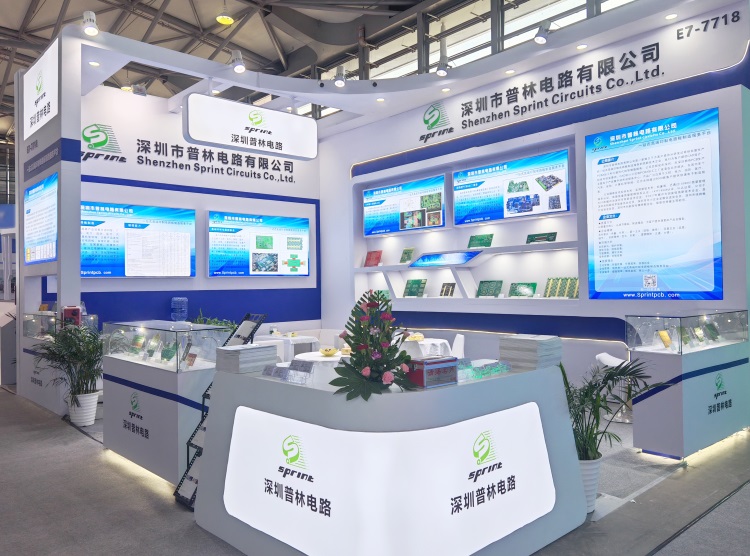 SprintPCB presenta PCB de alta gama en electronica China 2024 en Shanghái