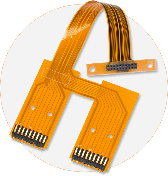 placa de circuito impreso flexible